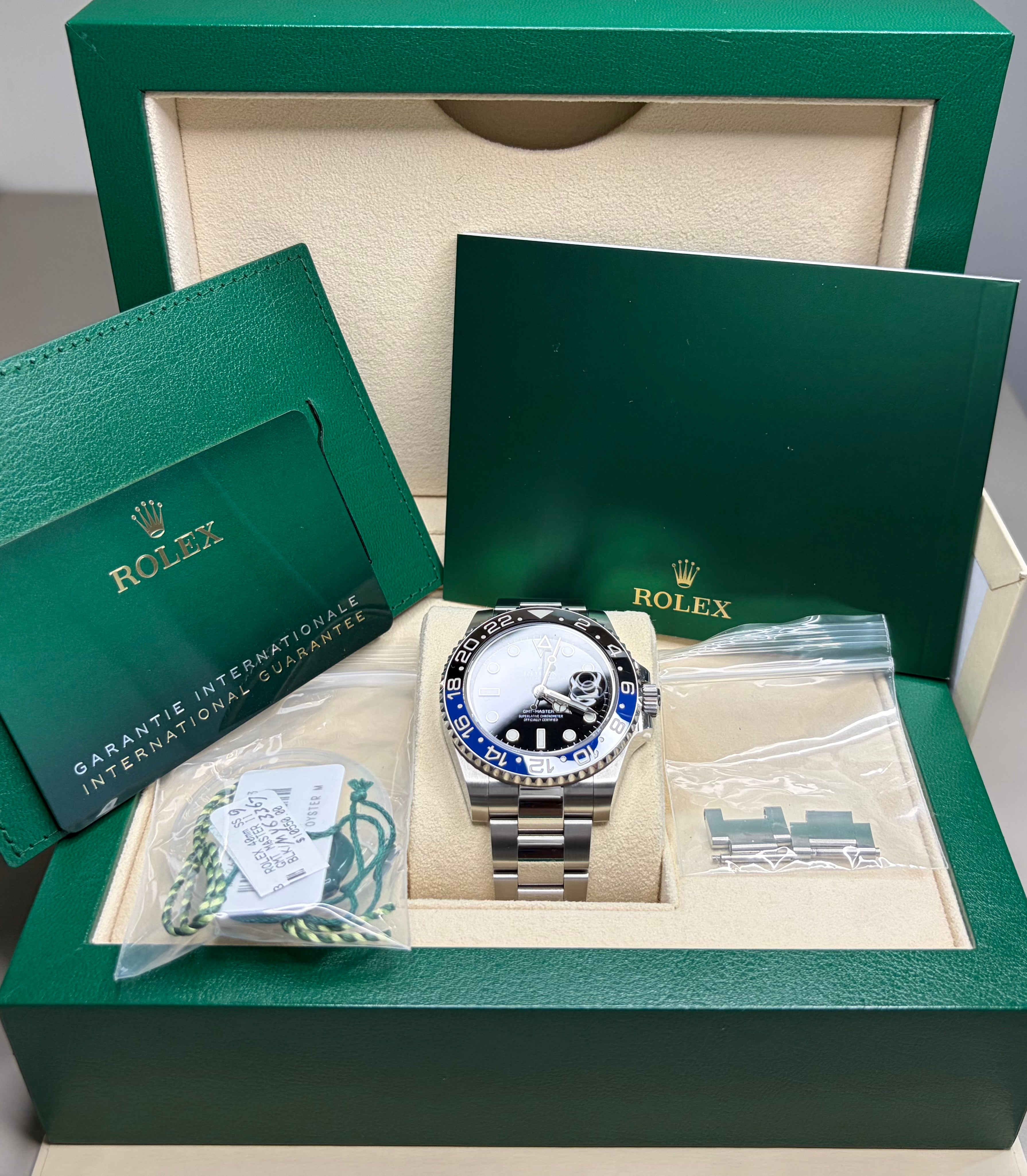GMT Master II "Batman" 126710BLNR FULL SET 2022